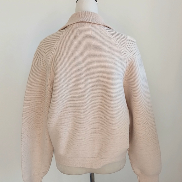 Scotch & Soda - Women's - Pullover zip sweater - Cream - Size Small - Picture 4 of 10